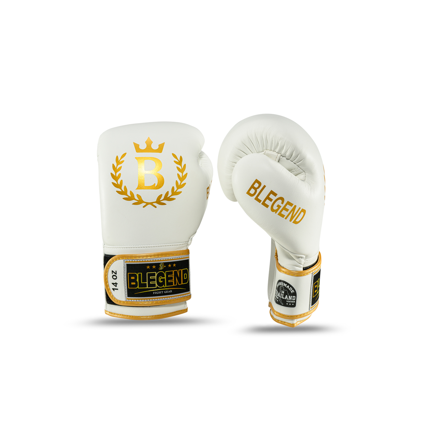 Blegend Boxing Gloves BGR White