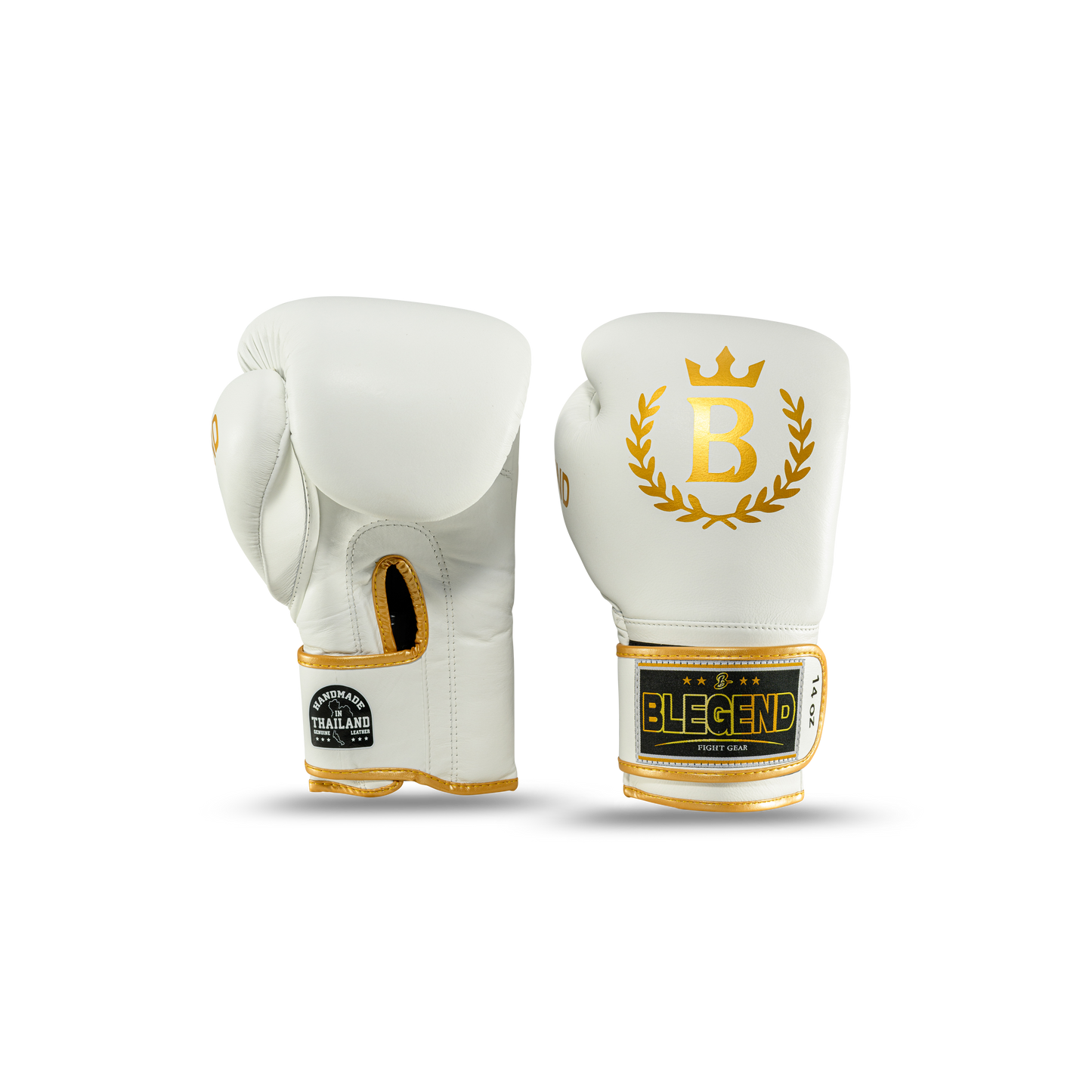 Blegend Boxing Gloves BGR White