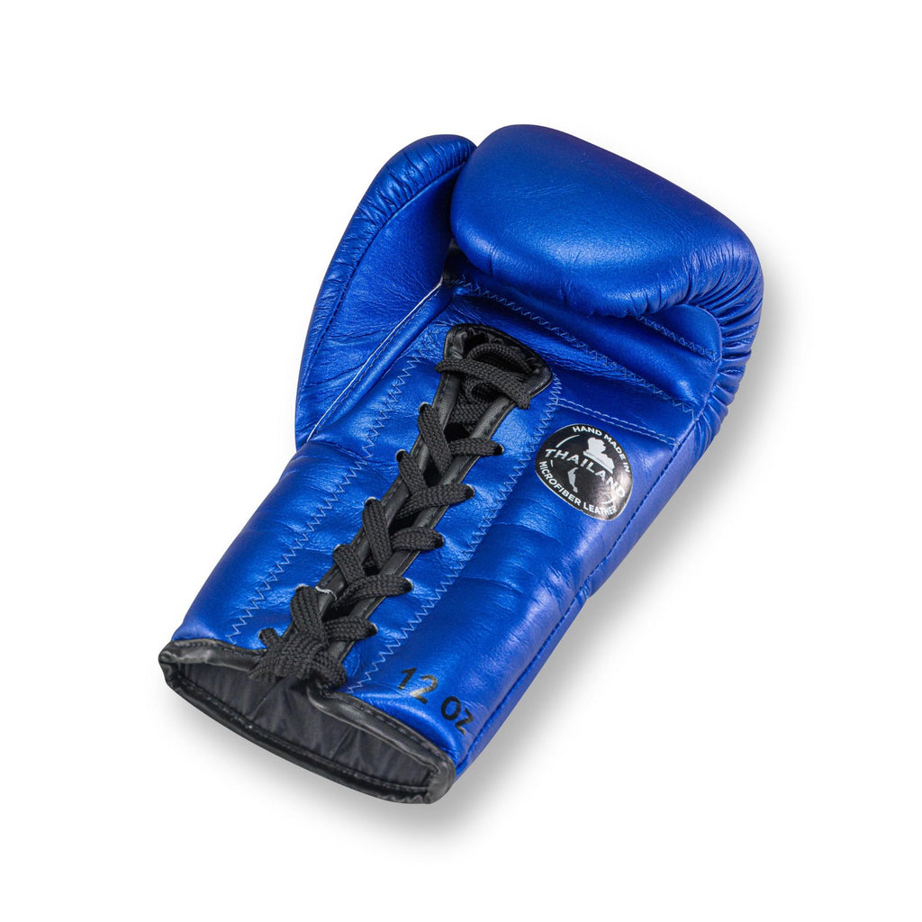 Blegend Boxing Gloves BGL221 Lace Up Blue