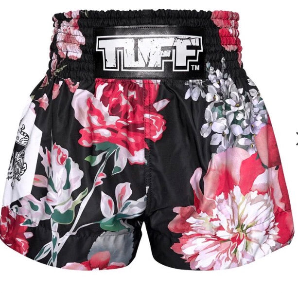 Tuff Muay Thai Shorts TUF-MS655 BLK