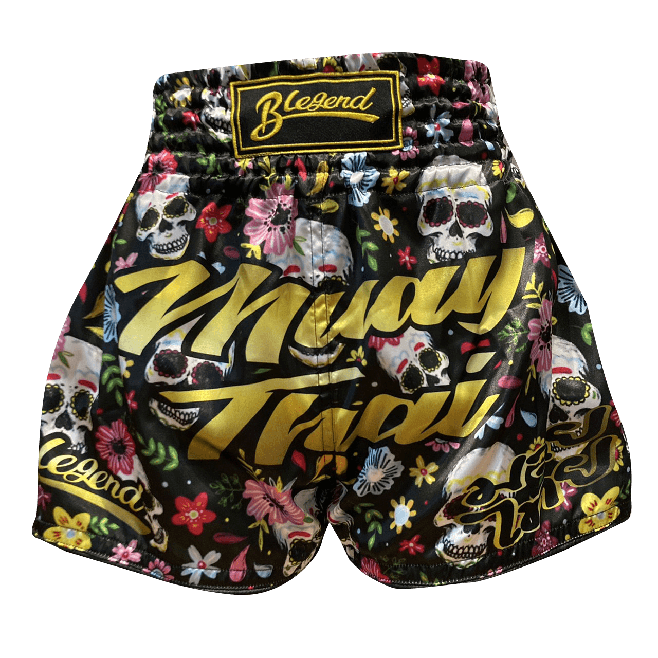 Blegend Boxing Shorts Skull Smiles