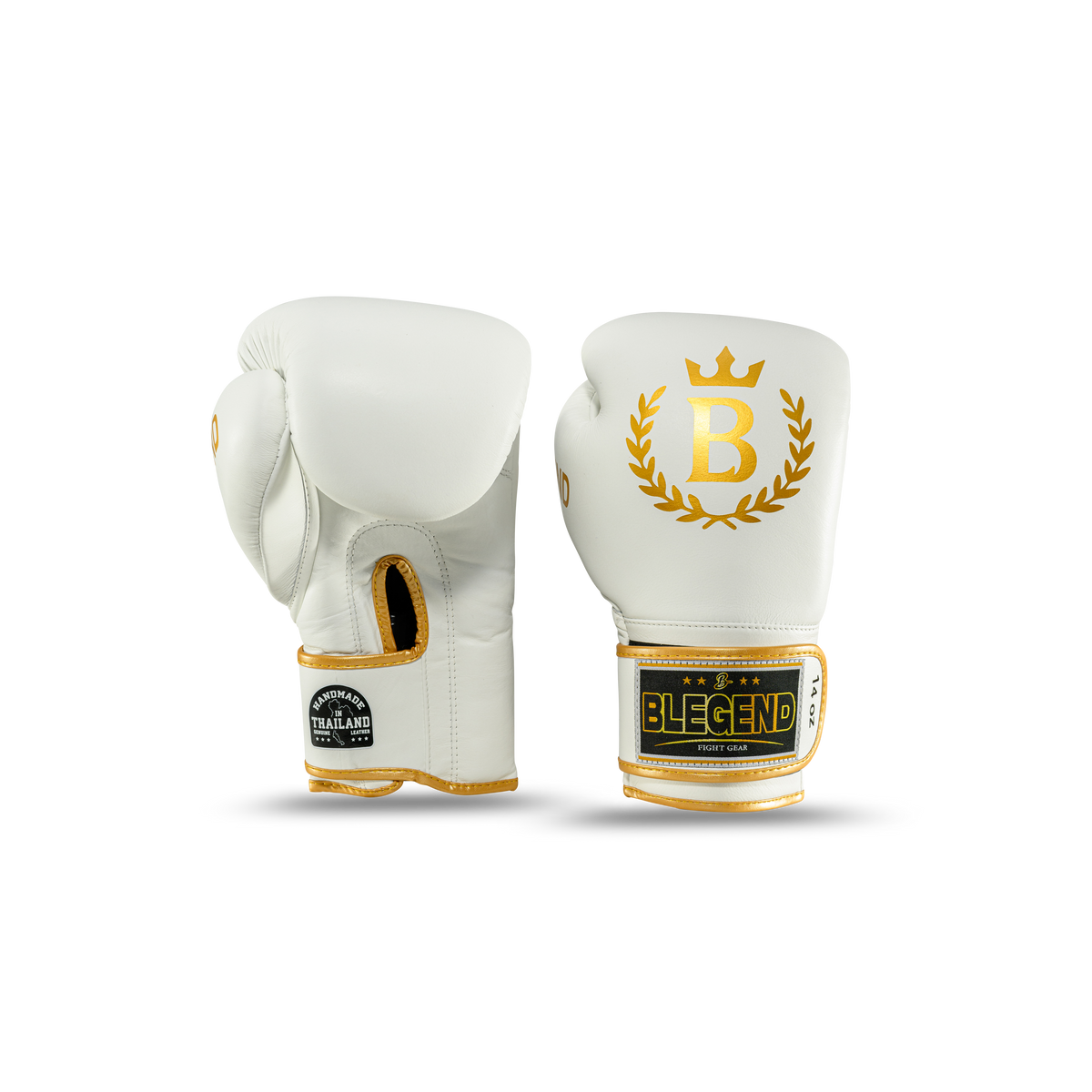 Blegend Boxing Gloves BGR White