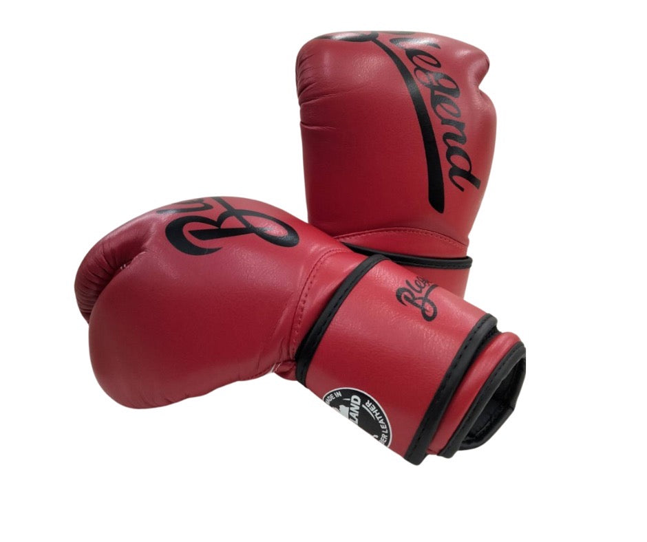 Blegend Boxing Gloves BGL32 Ultimate Velcro Red Black
