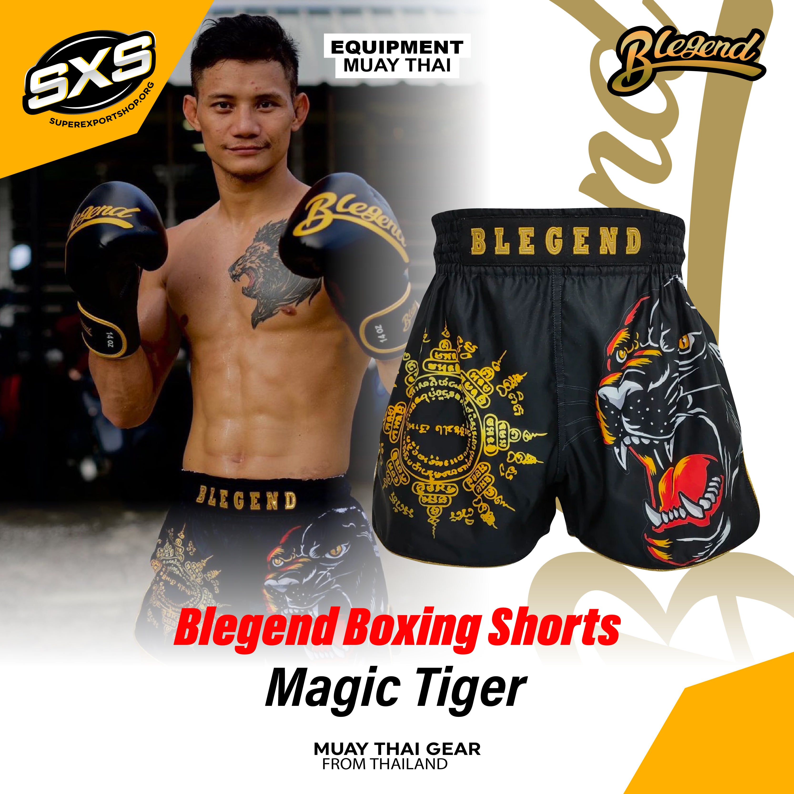 Short boxe thai  N°1 En France – Page 4 – Tigre Thai