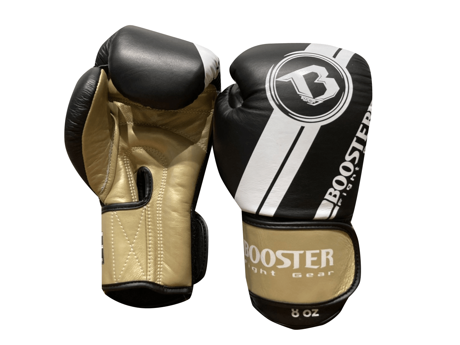 Booster Boxing Gloves BGLV3 GL Black White WH/WH