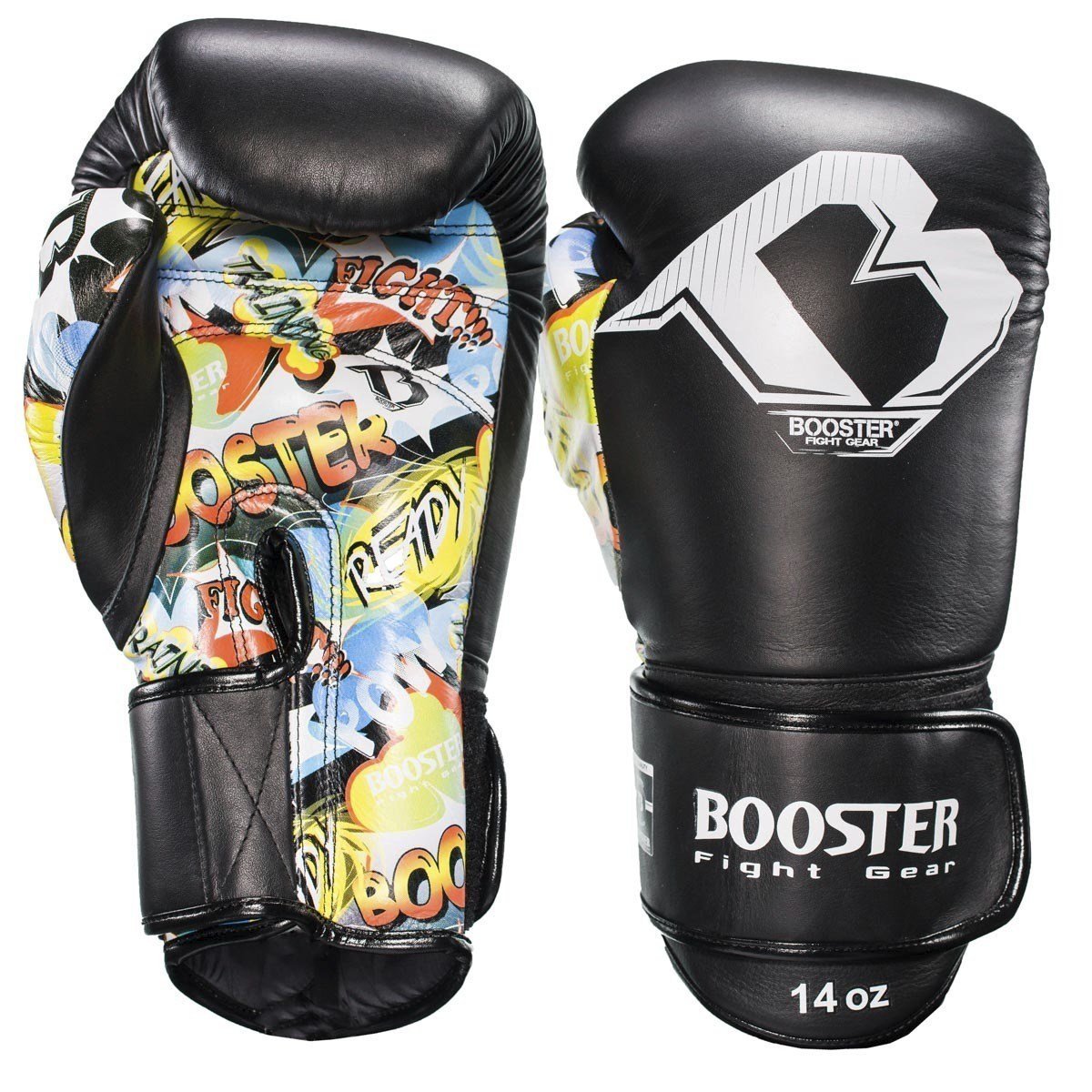 Booster Boxing Gloves COMIC BLACK