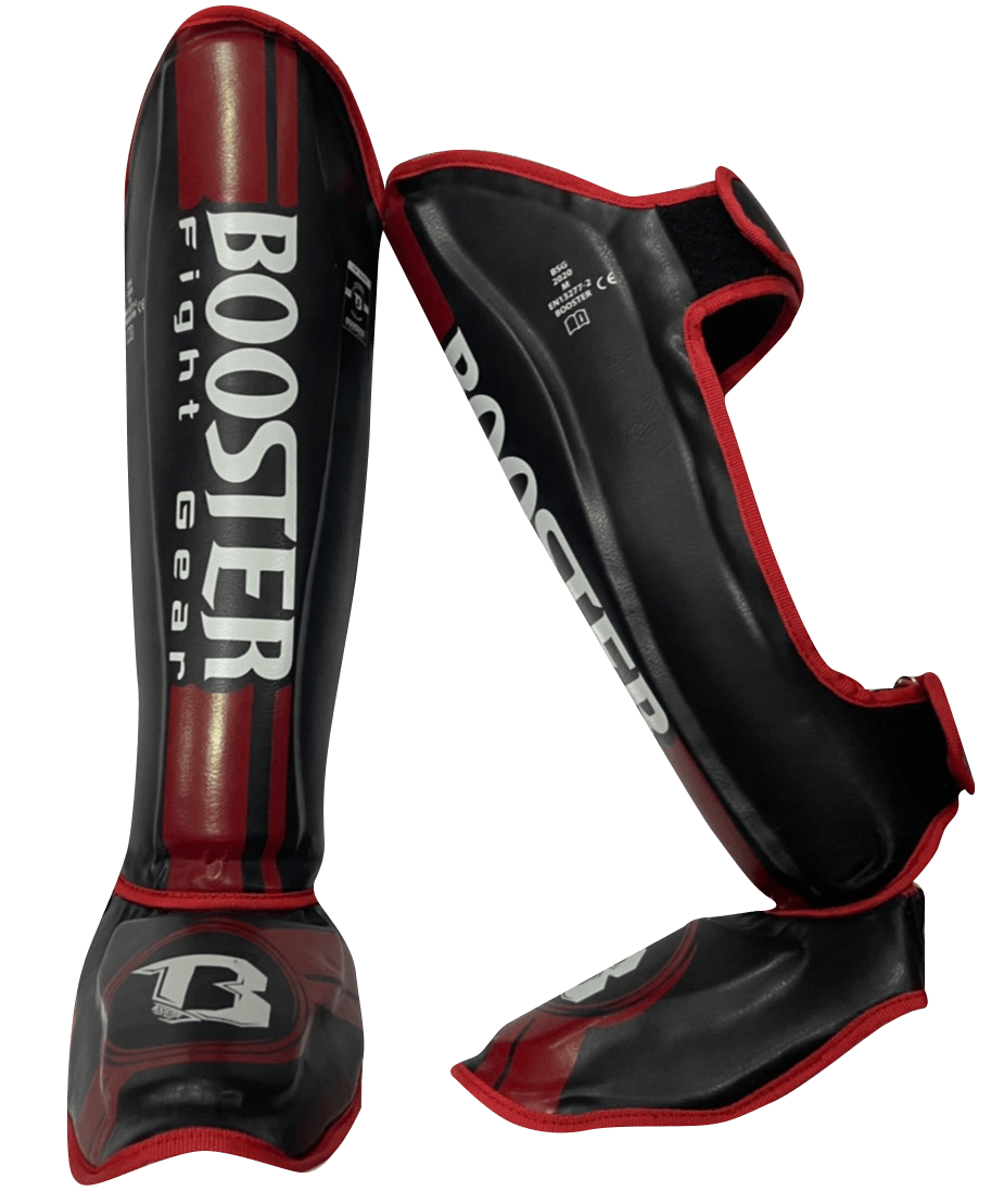 Booster Shinguards BSG V3 Black Red