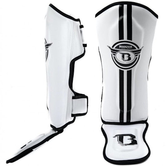 Booster Shinguards Elite White KIDS