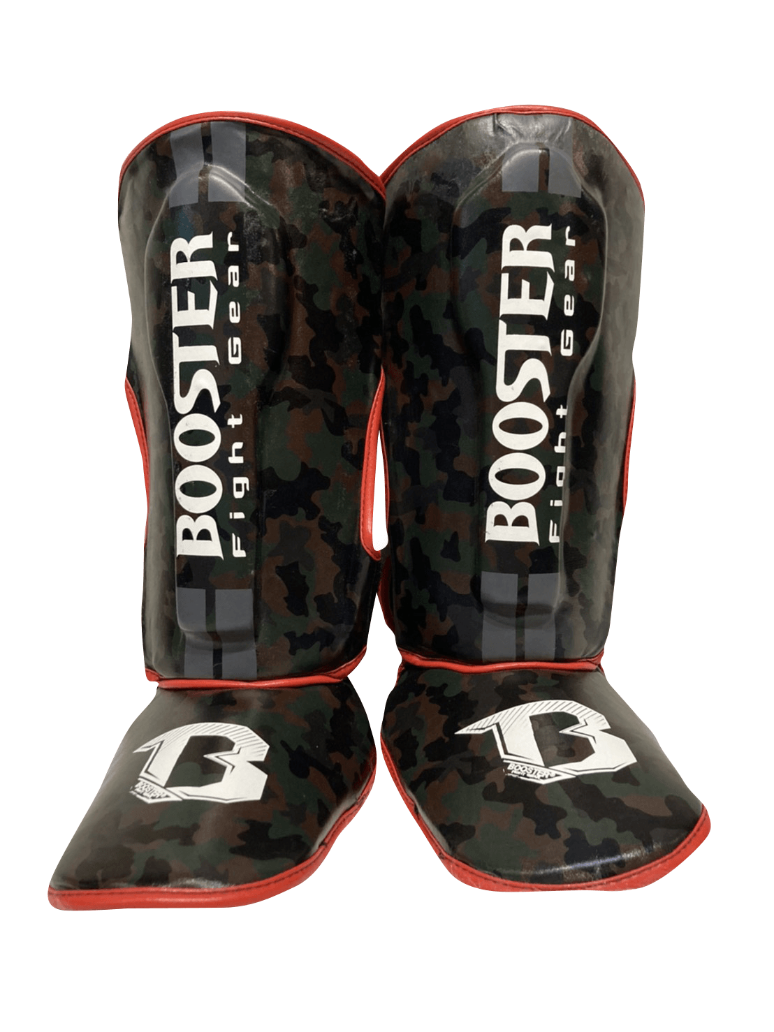 Booster Shinguards Kids Youth Camo/Black