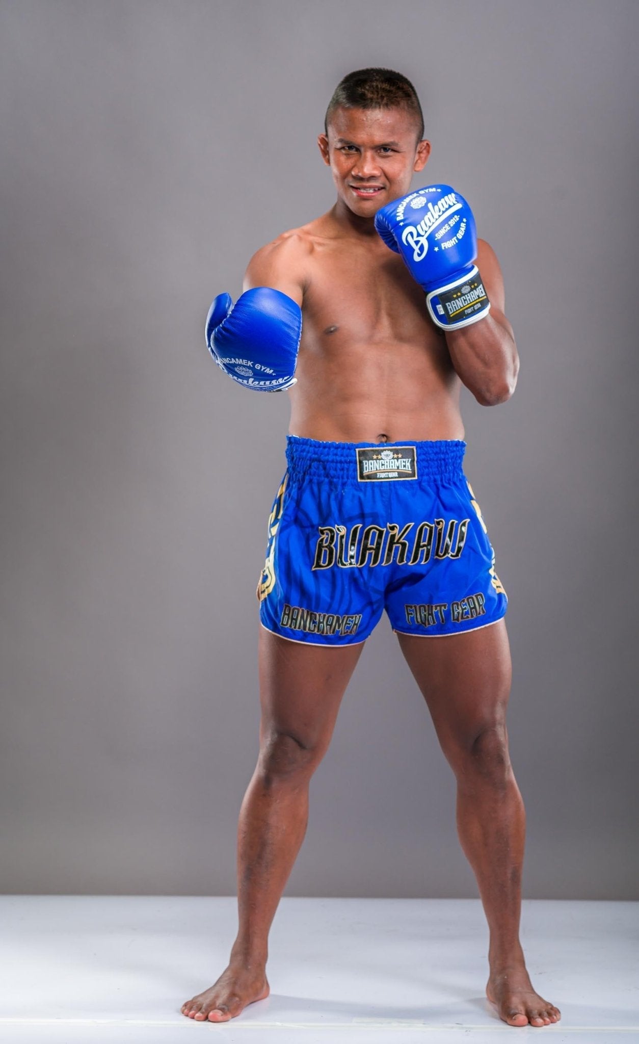 Buakaw Boxing Gloves BGL-W1 Blue Buakaw