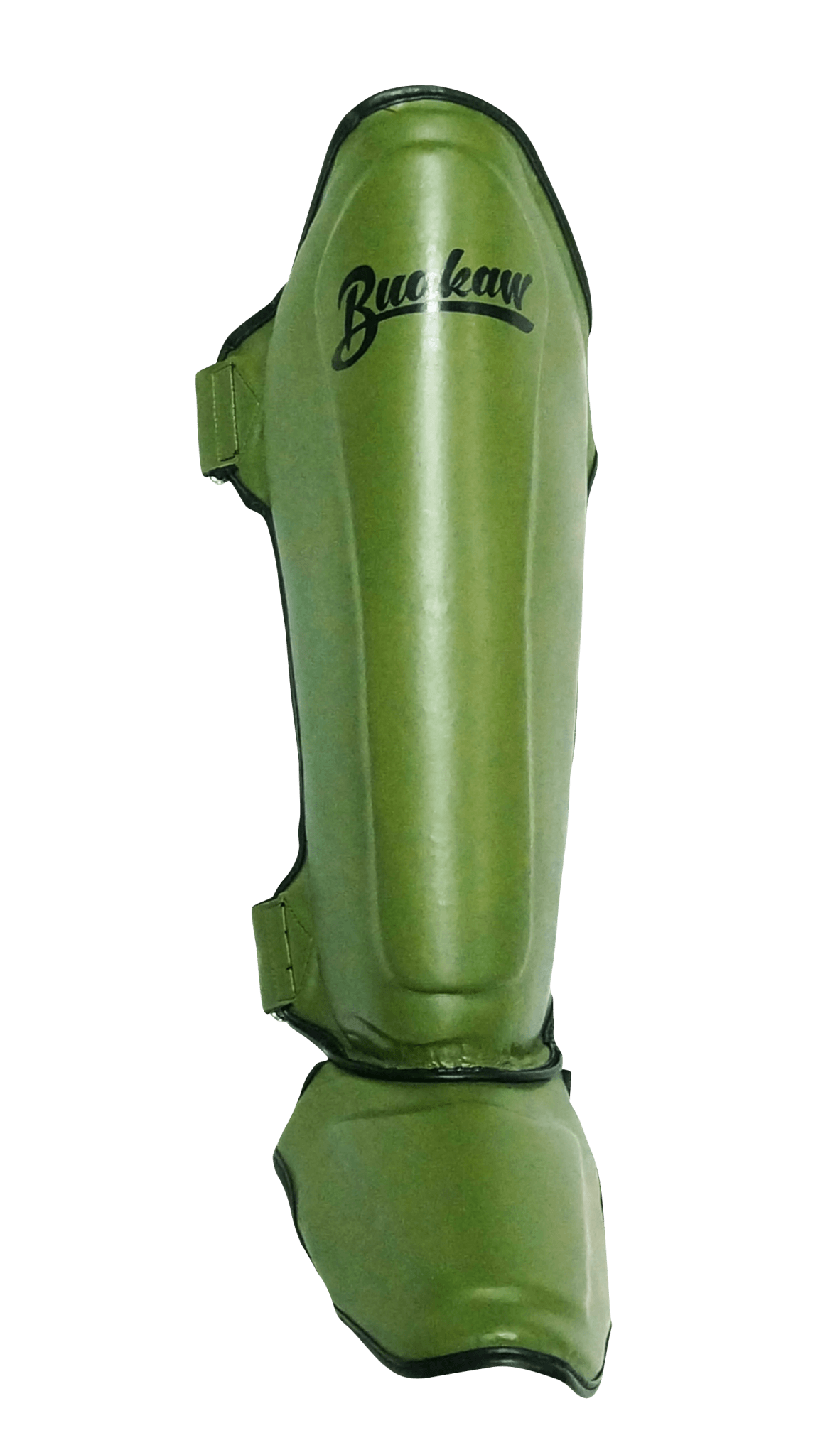 Buakaw Shinguards Green (Semi PU)