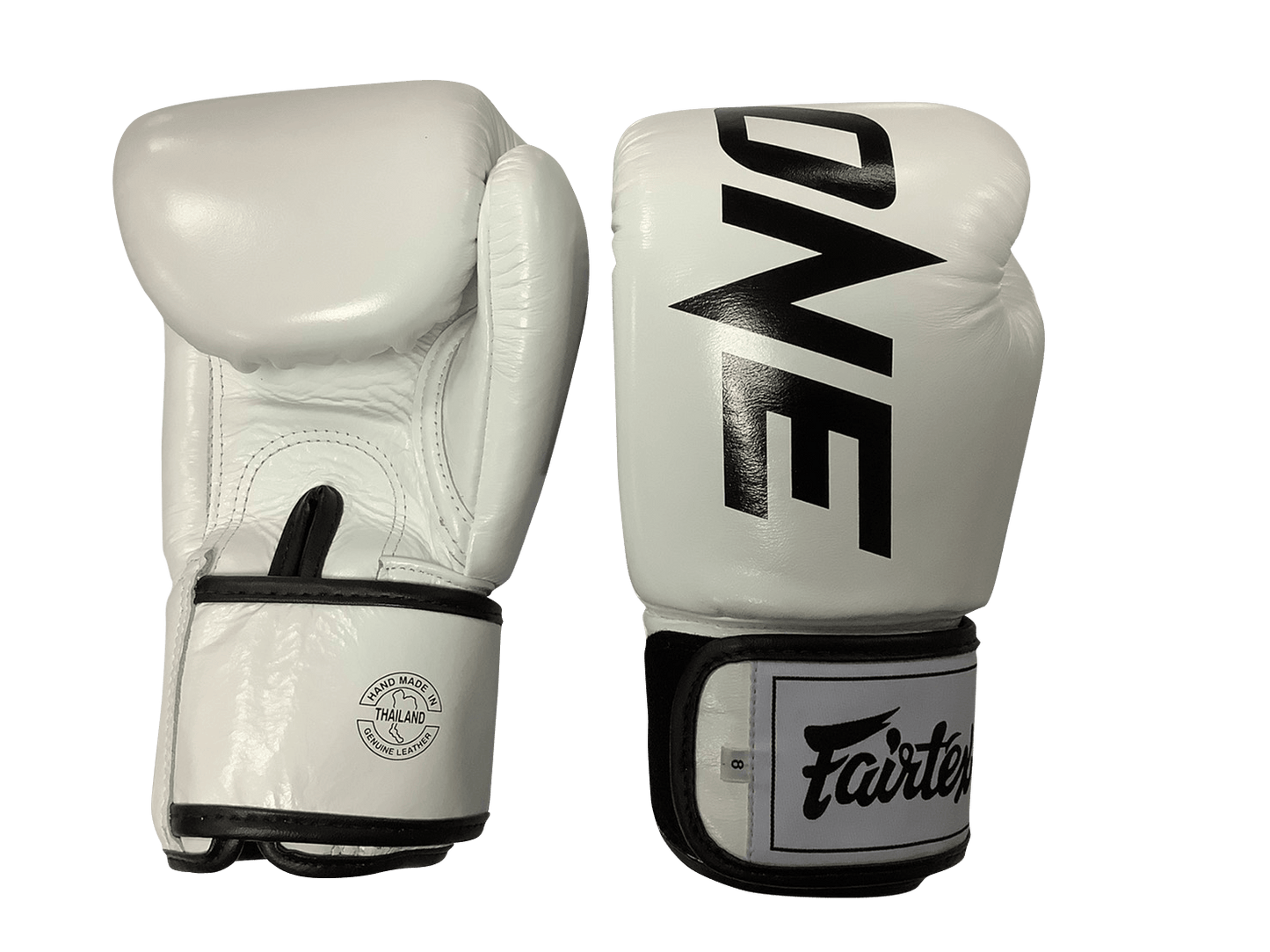 Fairtex Boxing Gloves BGV1 "ONE" White Fairtex