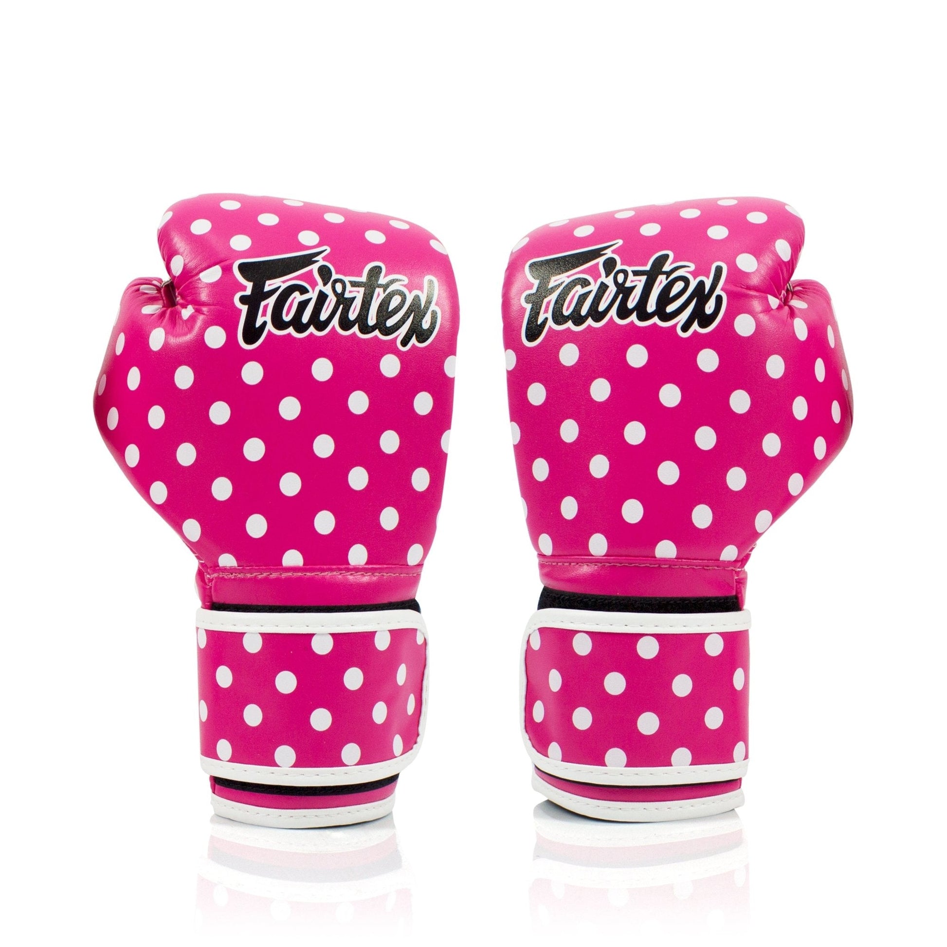 Fairtex Boxing Gloves BGV14 PINK DOTS