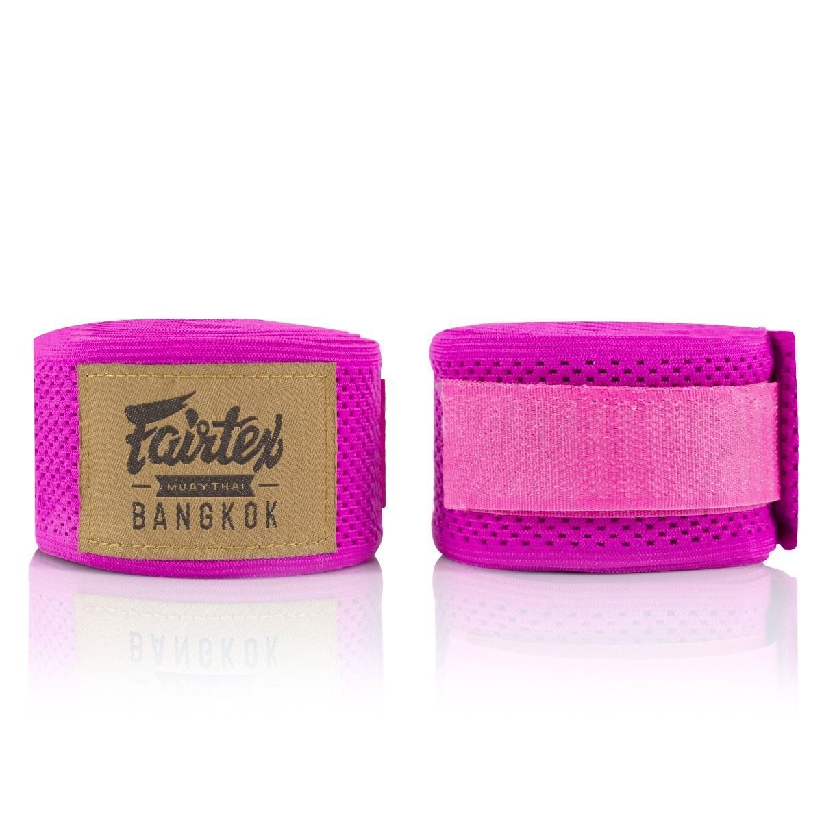 Fairtex HW4 Pink Mesh Handwraps