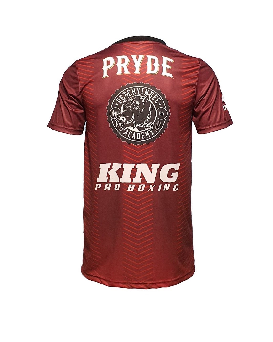 King Pro Boxing T-shirt PRYDE Red King Pro Boxing
